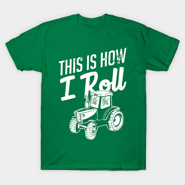 This is how I roll (white) T-Shirt by nektarinchen